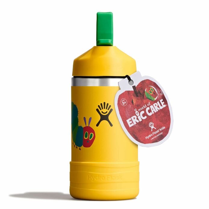 kids-12-oz-bottle-world-of-eric-carletm-t6 le26-w12-1000-kids-12-oz-wide-straw-cap-and-boot-yellow-caterpillar-straight-lid-open-withtag_1.jpg