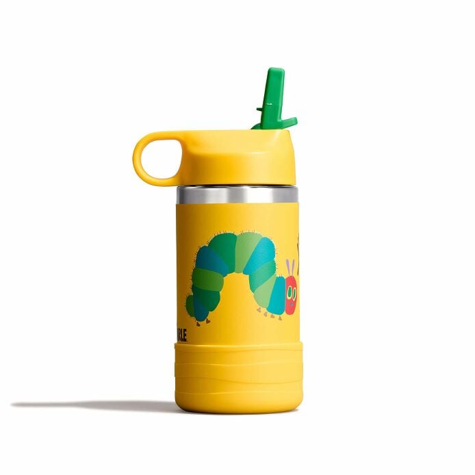 kids-12-oz-bottle-world-of-eric-carletm-t6 le26-w12-1000-kids-12-oz-wide-straw-cap-and-boot-yellow-caterpillar-straight-sideview_1.jpg