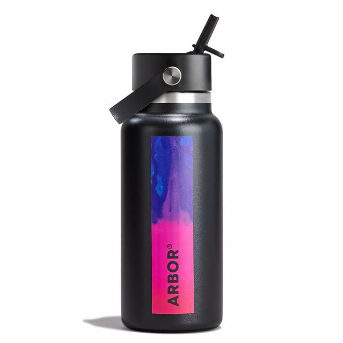 32-oz-wide-mouth-hydro-flask-x-arbor-y9 le26-w32-1008-32-oz-wide-flex-straw-bottle-arbor-rain-straight-back_1.jpg