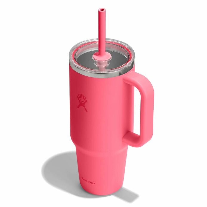40-oz-travel-tumbler-a5 tt40pscc668-40-oz-travel-tumbler-clear-lid-popstar-pink-angledhigh.jpg