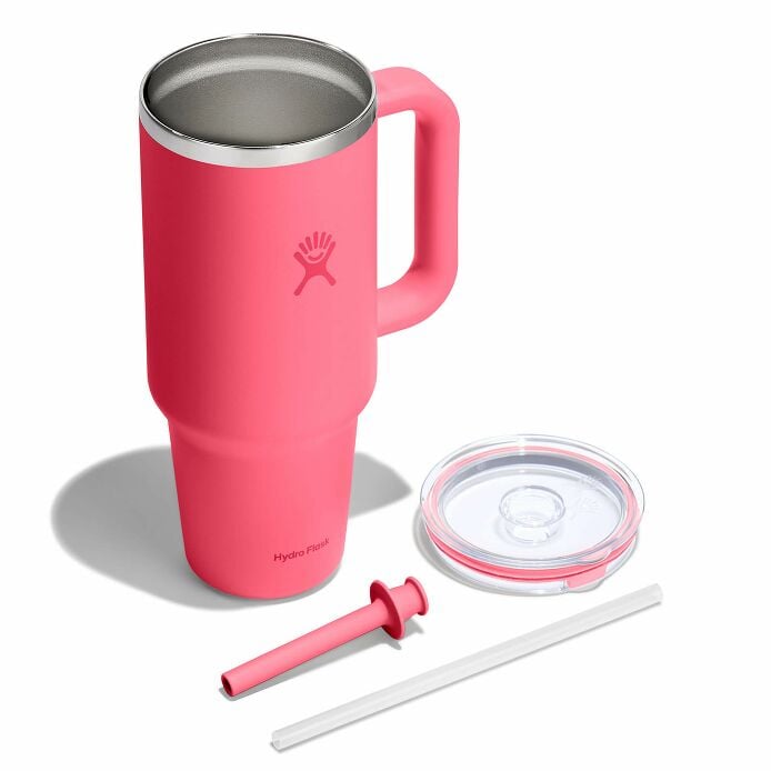 40-oz-travel-tumbler-a5 tt40pscc668-40-oz-travel-tumbler-clear-lid-popstar-pink-exploded.jpg